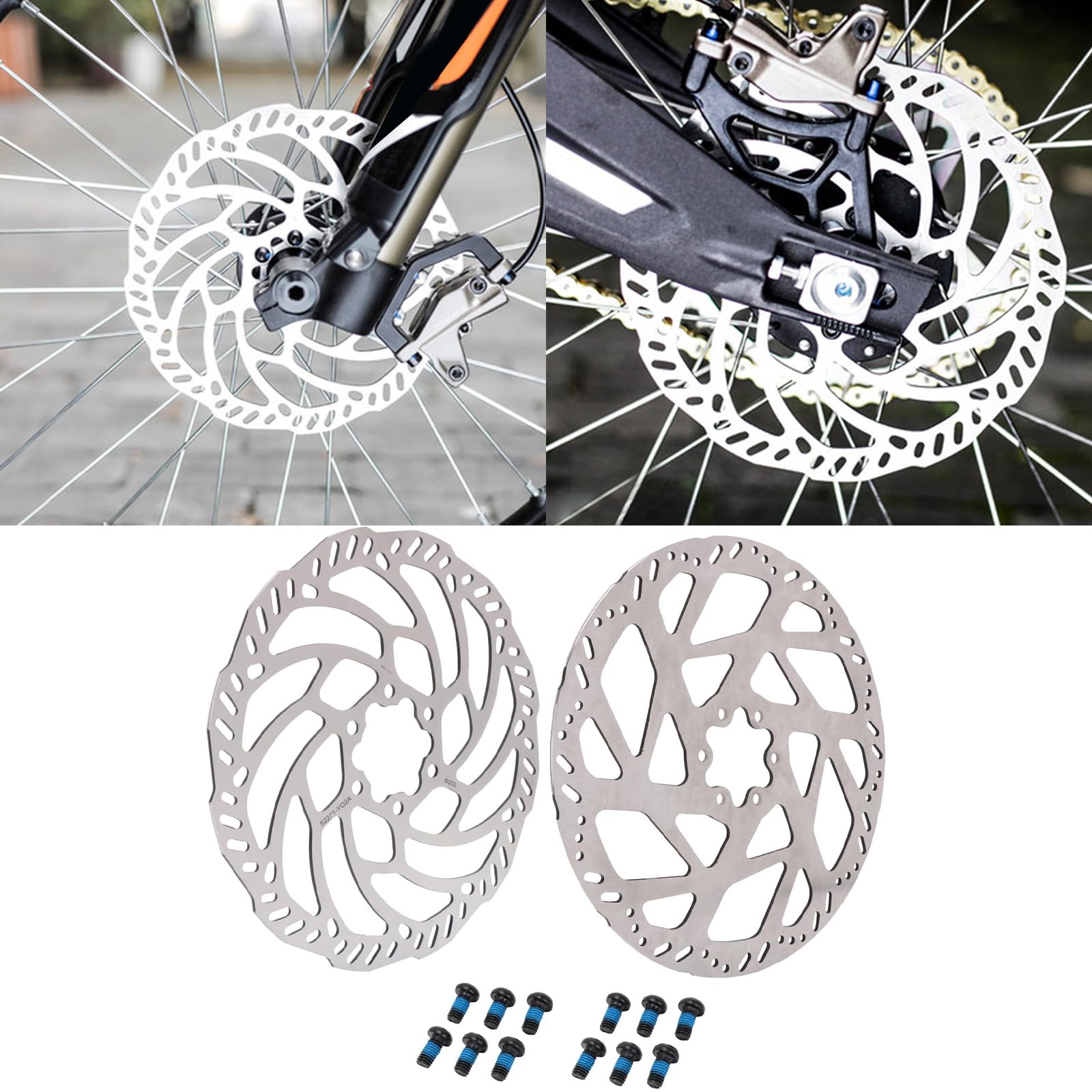 Disque de Frein Avant Arrière de Moto,pour Surron Sur Ron Sur-Ron Light Bee | Disques Frein Moto Disque Frein Avec vis Rotor