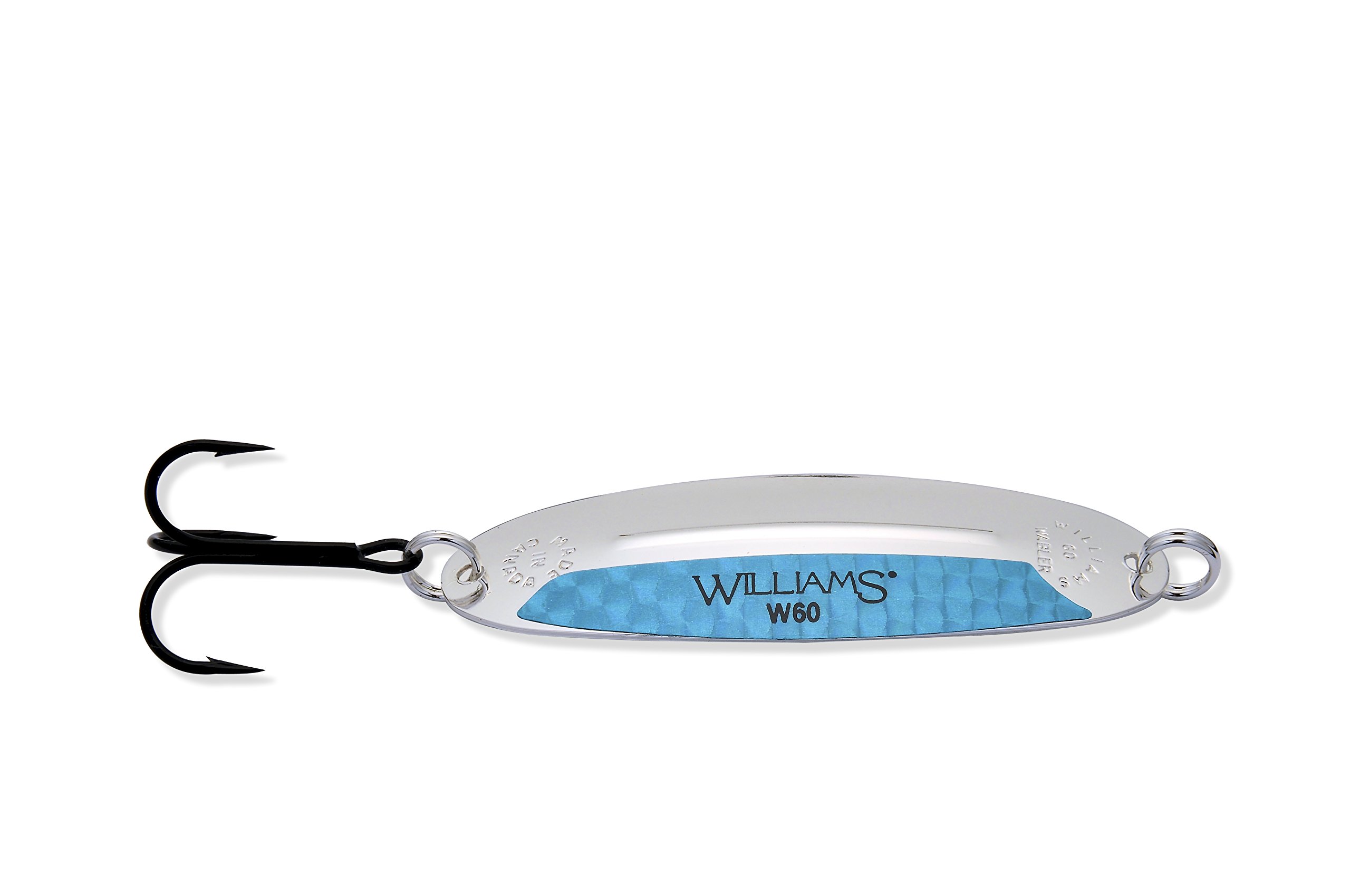 Williams Wabler 3-1/4-Inch Fishing Lure, Electric Blue, Spoons