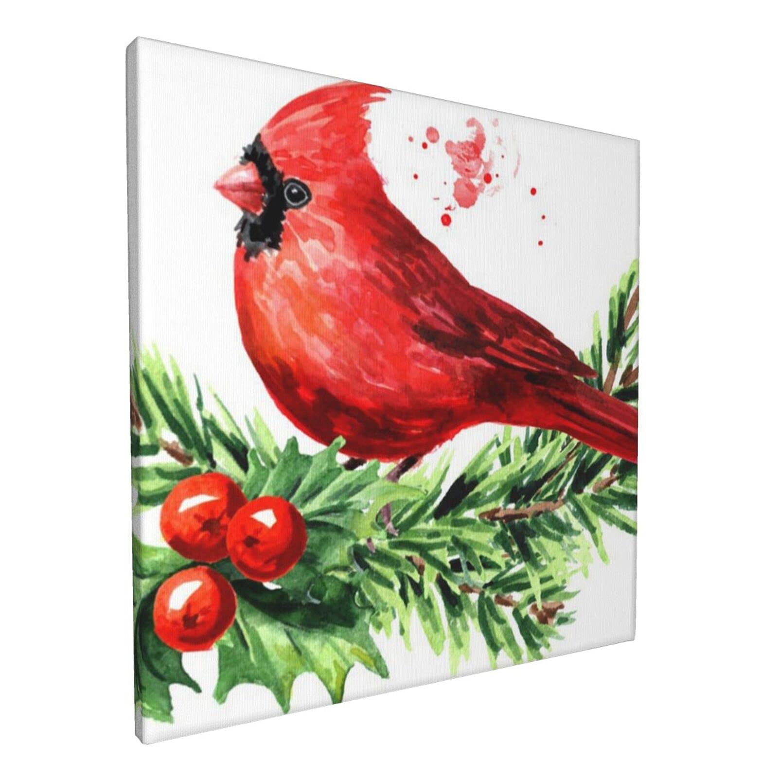 Amazon.co.jp: 赤い鳥 アートパネル インテリア絵画 装飾画