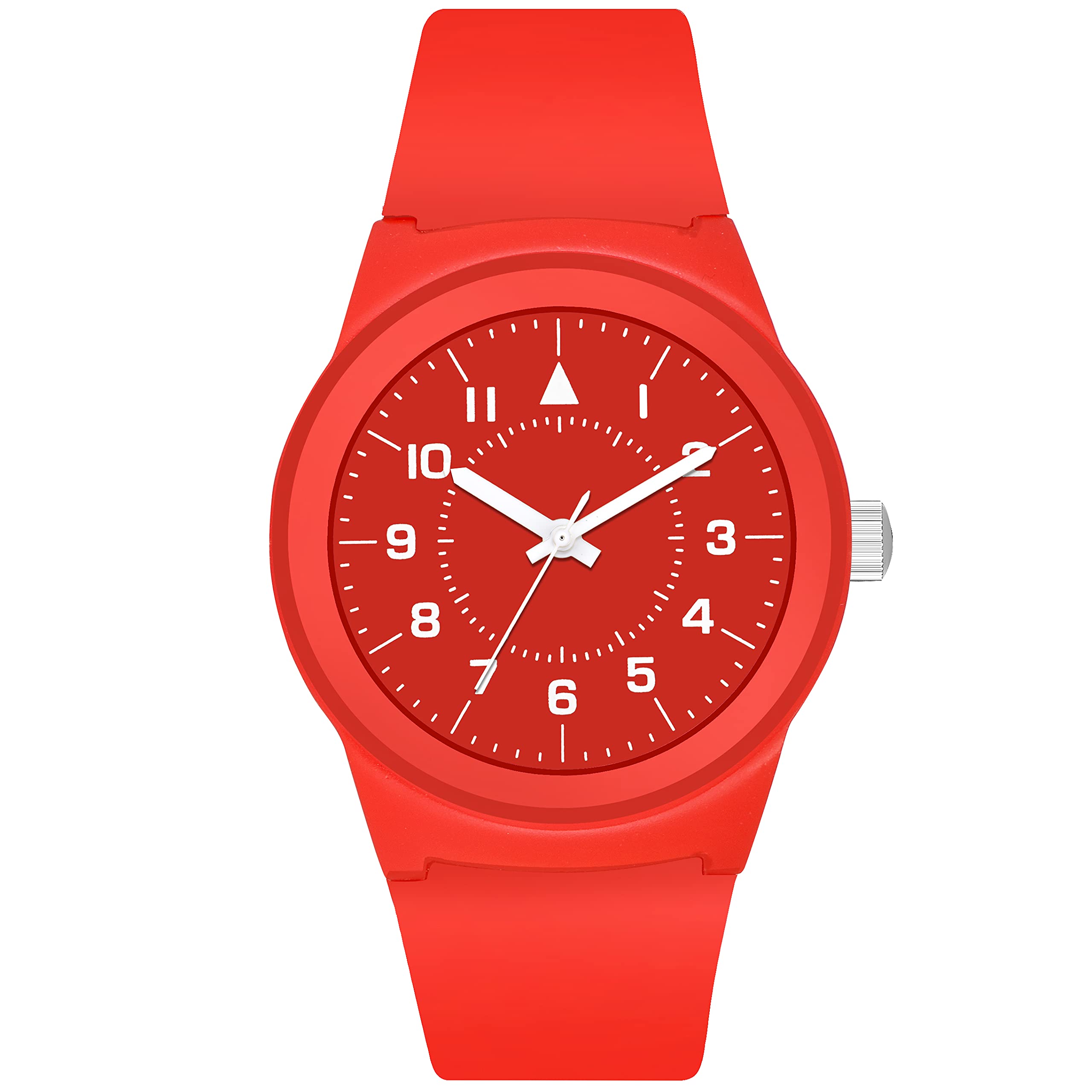 CLOUDWOOD Analog Wrist Watch for Womens and Girls (Red Dial Red Colored Strap) (B0B2K1VNWB) Amazon Price History, Amazon Price Tracker