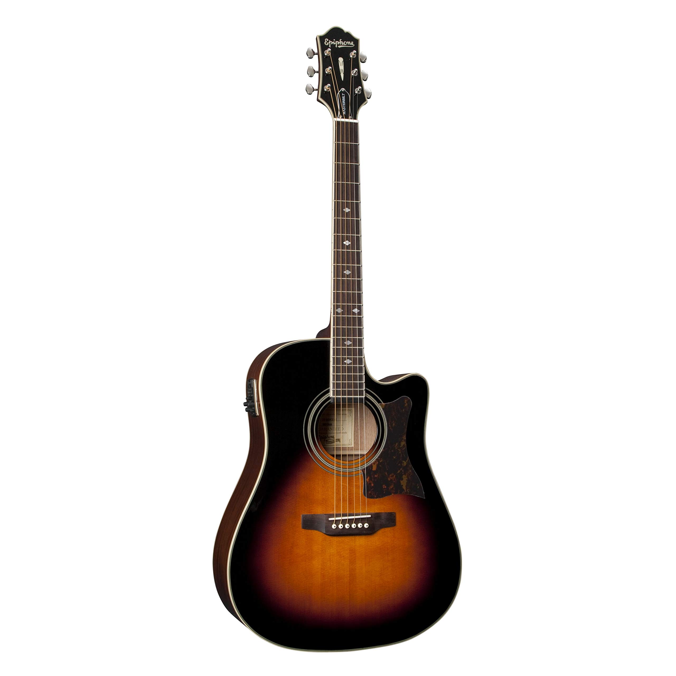 Epiphone　Masterbilt　DR-500MCE Epiphone DR-500MCE Acoustic Electric Guitar, Vintage Sunburst