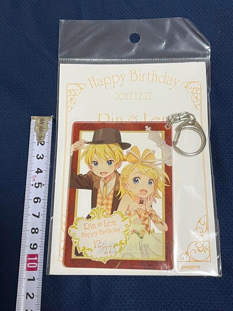 鏡音リン 鏡音レン バースデー アクリルキーホルダー 鏡音レン