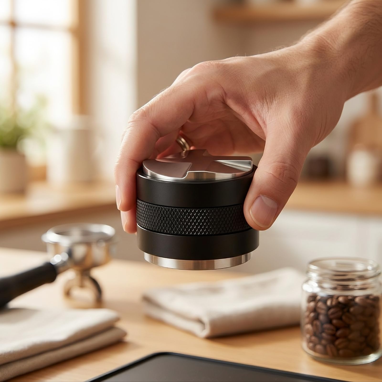 Herramienta Niveladora Café