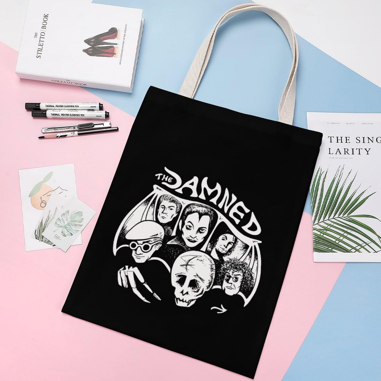 Amazon.co.jp: 帆布バッグ ダム The Damned ザ・ダムド レディース 