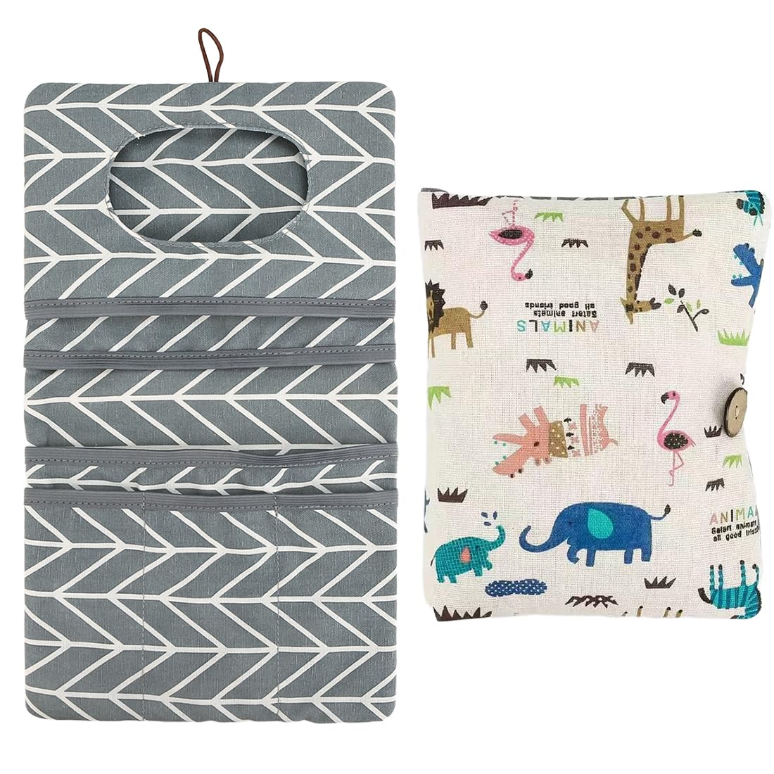 Bolsa Porta Pañales Y Toallitas 2 En 1, Pequeña Pañalera Bebe, Organizador Impermeable, Bolsa Para Viaje, Ideal Para Mama