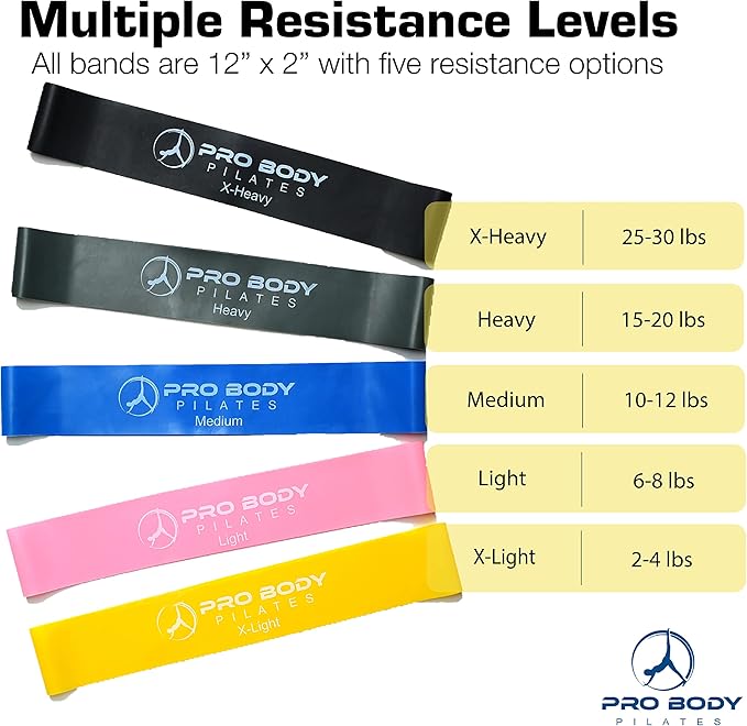 Set de Anillo de Pilates ProBody con Aro, Pelota, Bandas y Bolsa miniatura 7