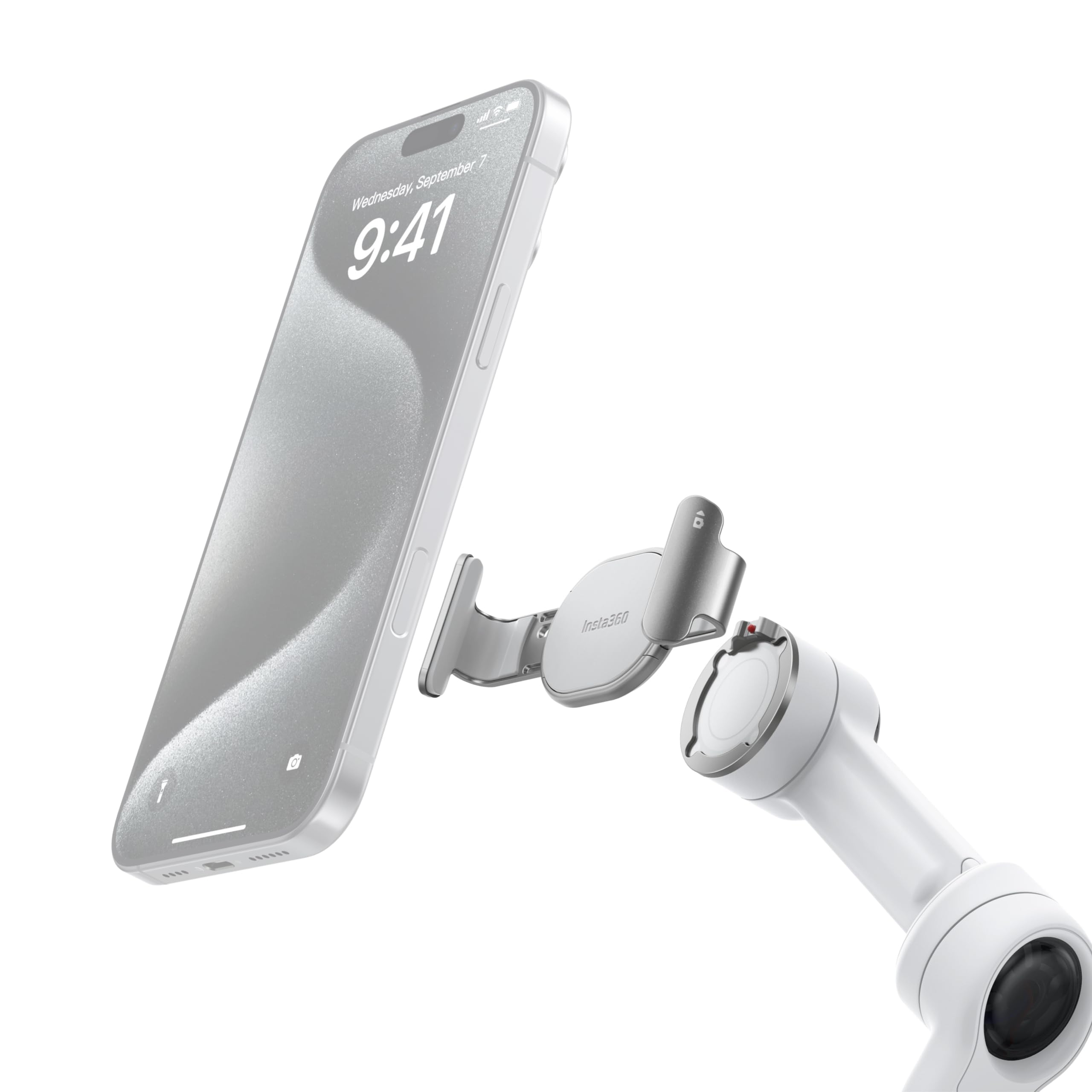 insta360 Flow 2 Pro Magnetic Phone Clamp (Stone Gray