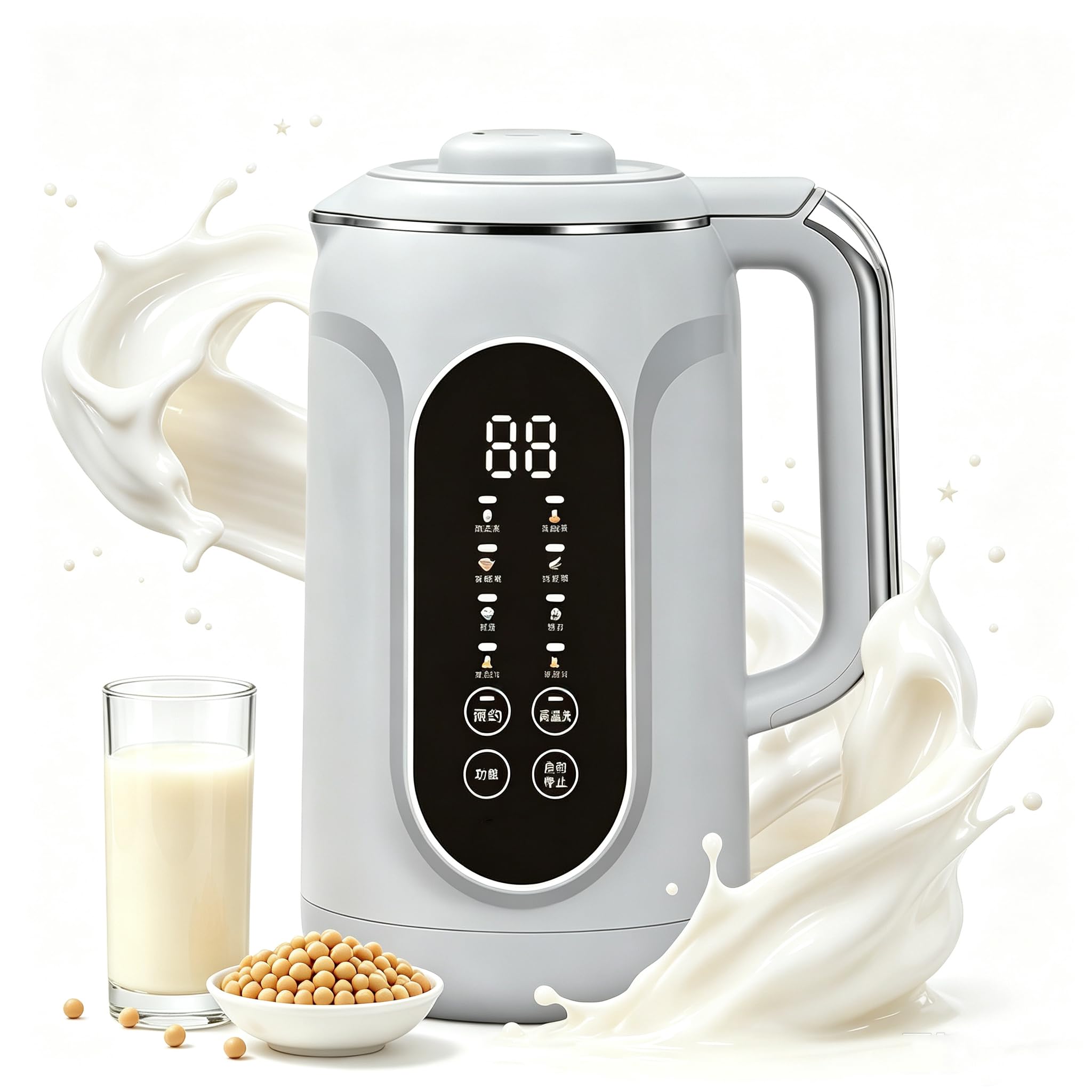 Macchina automatica per il latte vegetale 800 W, 1200 Ml