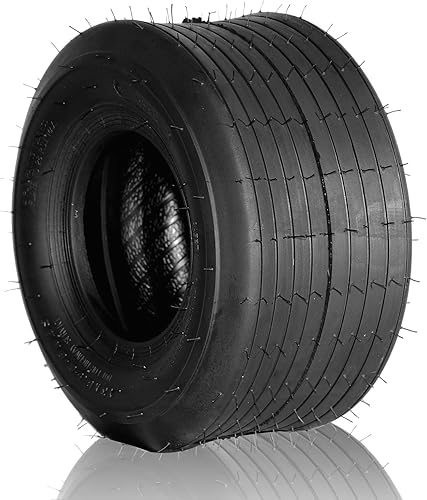 Miniatura 8 de AutoForever 2 neumáticos para cortacésped de jardín de 13 x 6.50-6 4PR sin cámara, aptos para césped, carrito de golf, jardín, cortacésped, tractor,