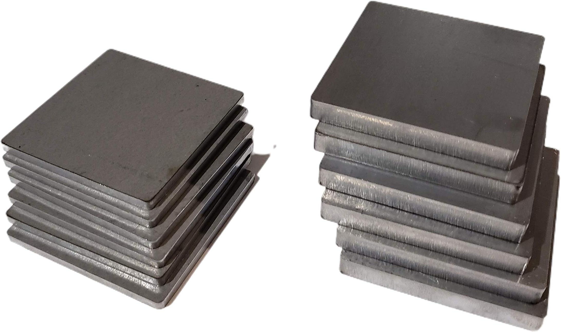 Welding Cube Kit 2-PACK 2X2X11 Gauge And 2X2X1/4 (Contains 12 (6ea 11g and 6ea 1/4) 2 Inches Square Coupons). Practice Kit For Mig, Tig, Stick, And Gas Welding.