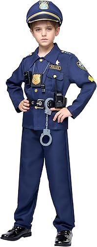 Miniatura 3 de JOYIN Juguete Spooktacular Creations Deluxe - Disfraz de oficial de policía y juego de rol.