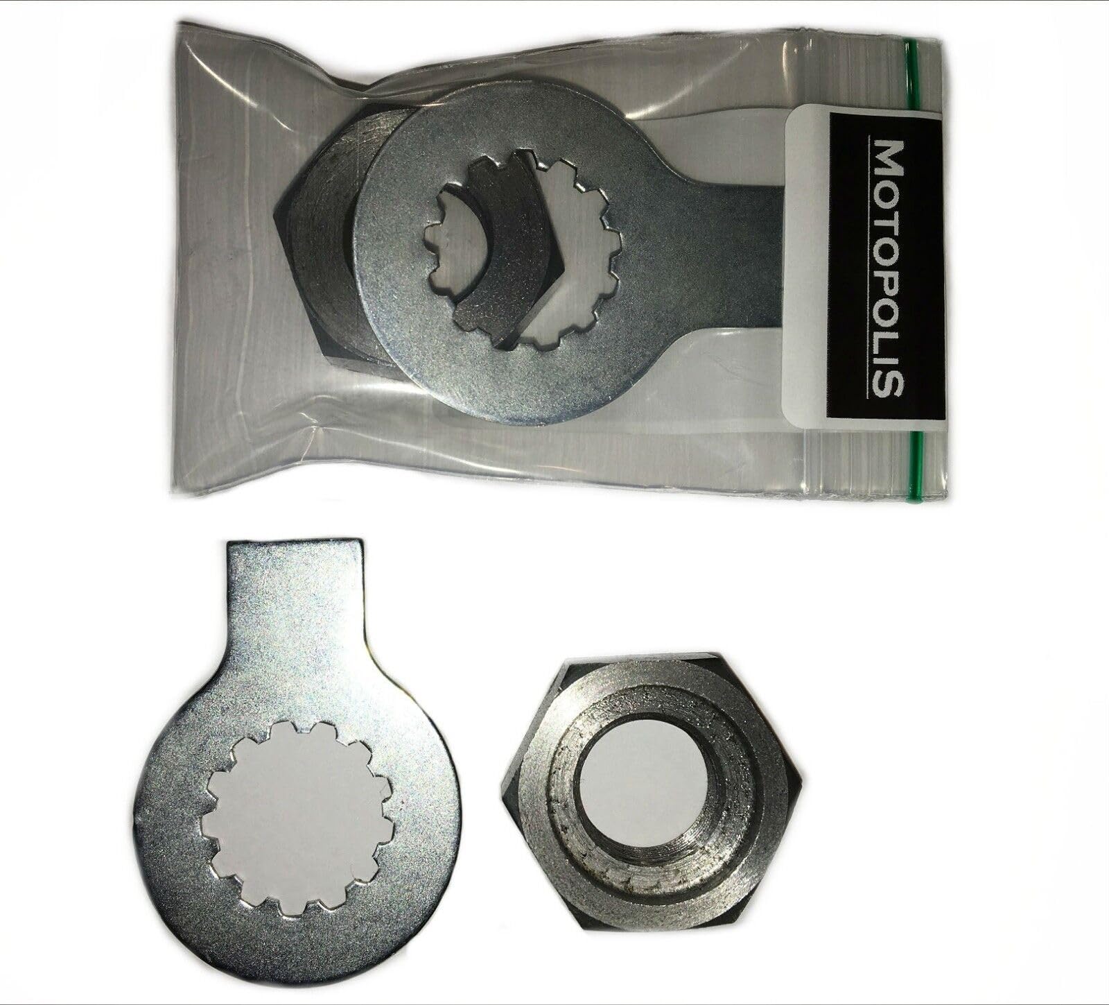DADO PIGNONE E RONDELLA DI SICUREZZA PER R6 YZF 600 1000 FZS 600 FAZER FZ6 TDM 850 THUNDERCAT THUNDERACE