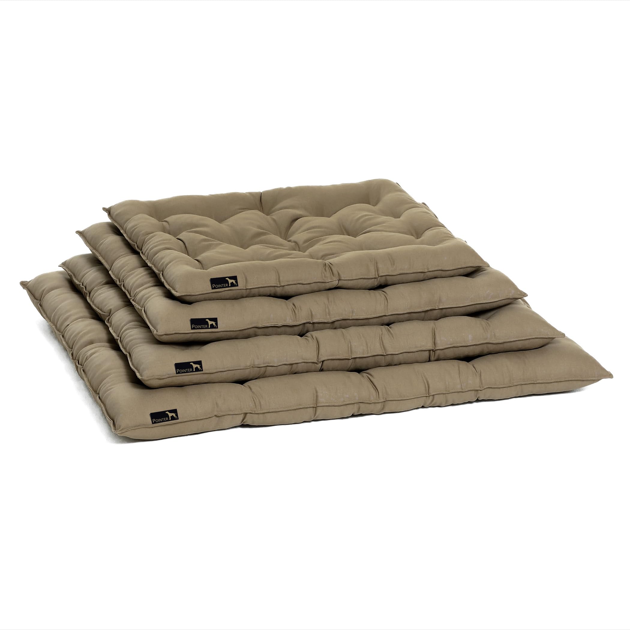 Pointer, Cuscino e Cuccia per Cani, Ortopedico, Adatto Anche per uso Esterno, Resistente ai Graffi, Completamente Lavabile a 95 °C, M, Cachi