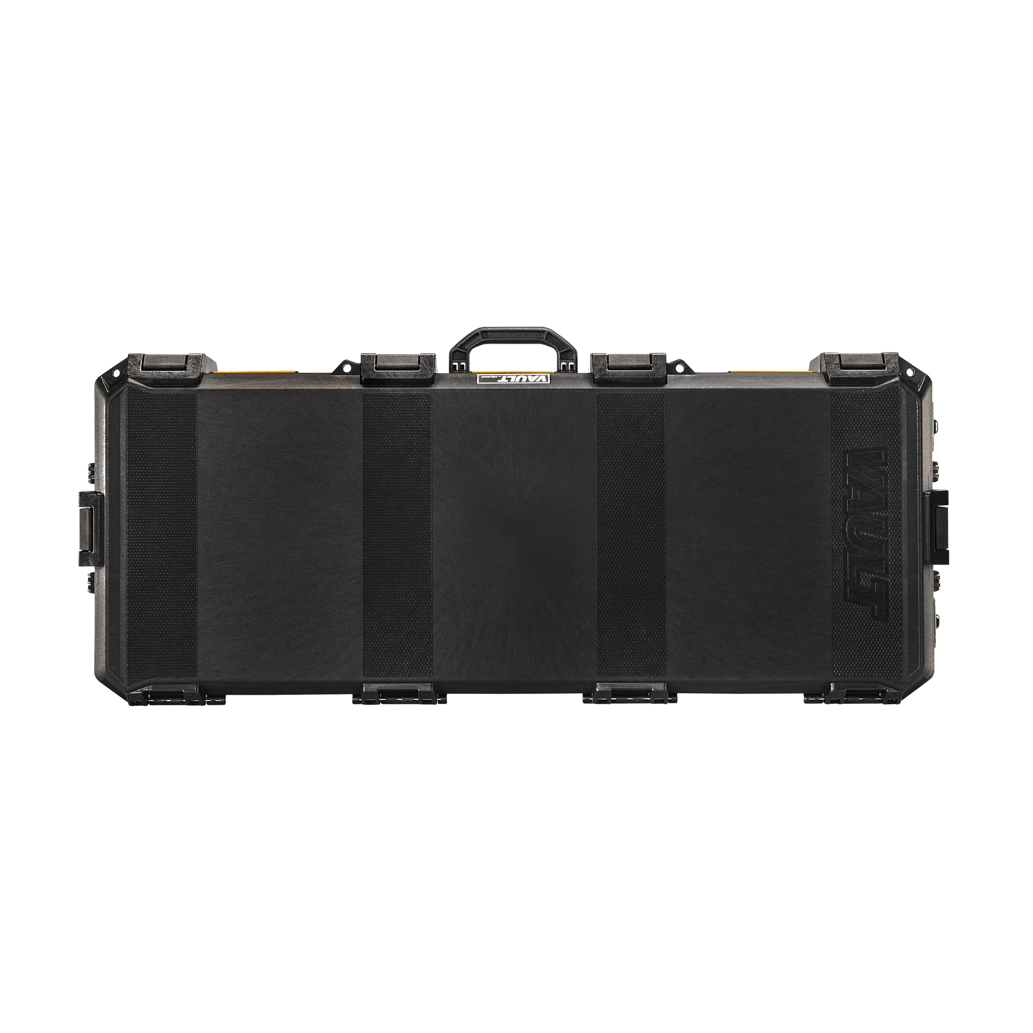 vault by pelican - v730 multi-purpose hard case with foam - tripod, equipment, electronics, sportsman's gear, and more (black)