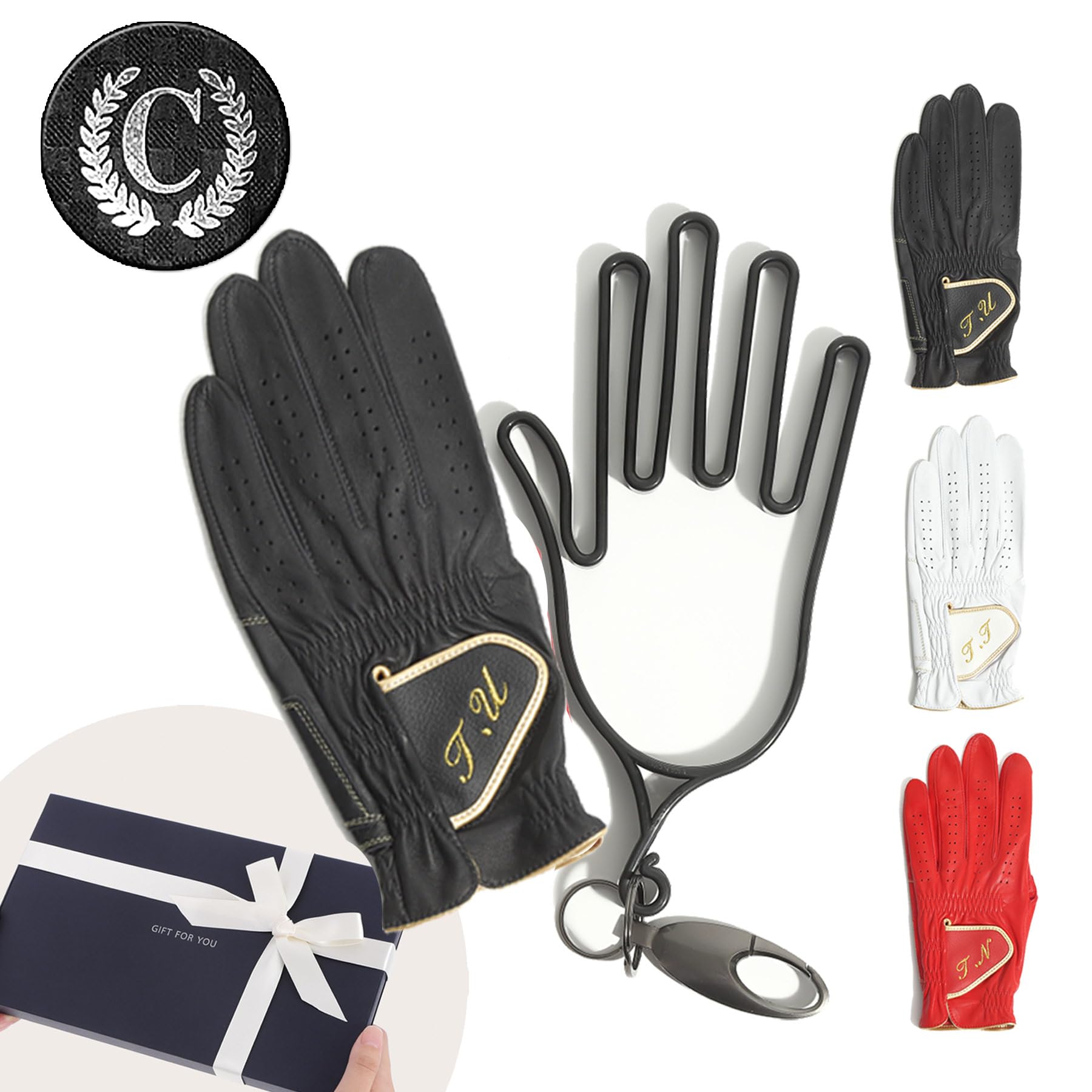 Amazon | 【クリスタルギフトBOX】オーダーメイドゴルフグローブ
