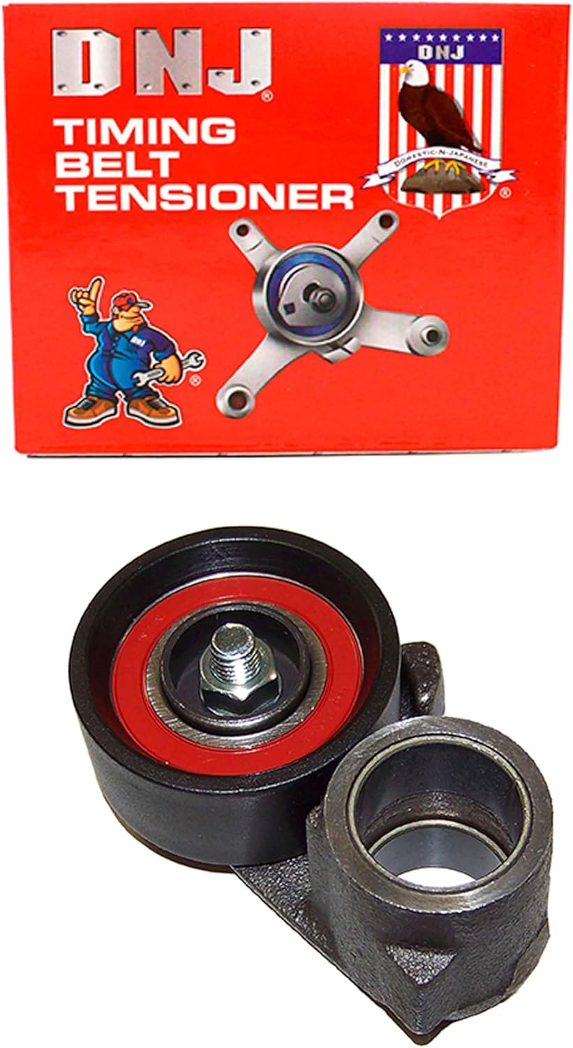 DNJ TBT285 Timing Belt Tensioner for 2003-2020, Acura, Honda, Saturn, Accord, Accord Crosstour, Crosstour, MDX, Odyssey, Pilot, Ridgeline, RL, TL, TSX, Vue, 3.0L-3.7L, V6, SOHC, 24V