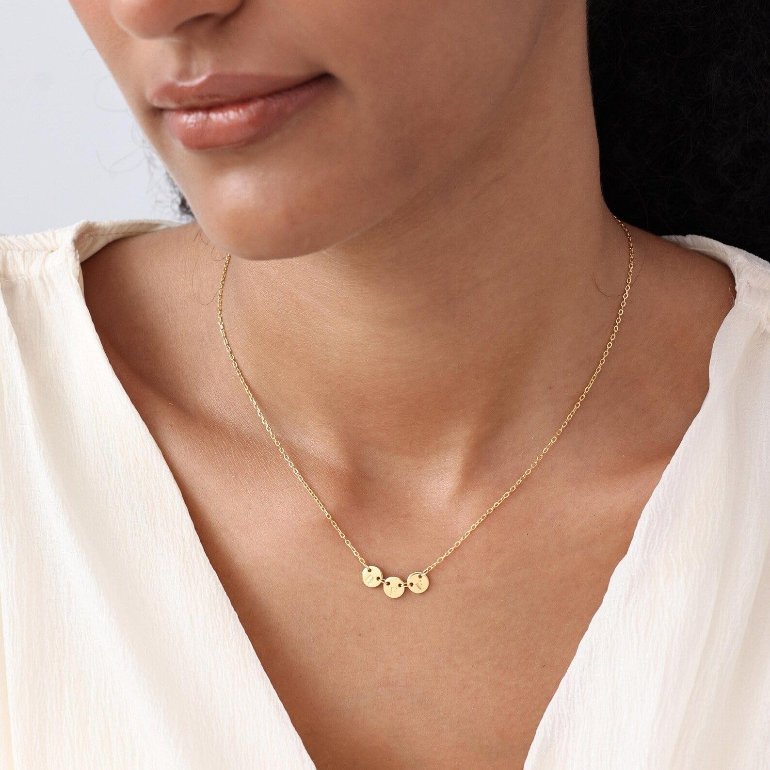 Migliore amica Collana argento sterling 925 Disco iniziale zampa Inciso ciondolo Amicizia pendente anima sorella gioielli fatto a mano su misura