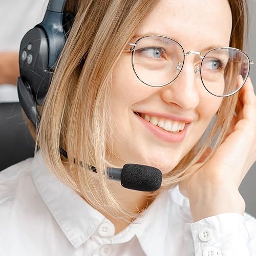 Miniatura 6 de Paquete de 30 almohadillas de espuma para micrófonos de solapa, protector de micrófono, tamaño pequeño, para micrófonos de solapa pequeña y