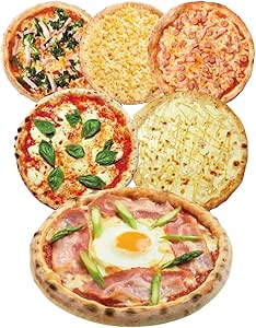 ピザ6枚セット ビスマルク入り 名古屋の人気店 ピッツェリアマリノ (ビスマルク / マルゲリータ / 白雪はちみつ / たっぷりコーンクリーム / ベーコンとほうれん草 / ソーセージとベーコン ) ピザ ローマ風 パーティー ホームパーティー お取り寄せ グルメ 誕生日 記念日 お祝い 惣菜 冷凍食品 おかず