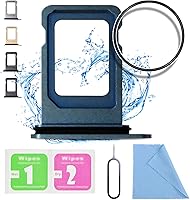 Vista 8 de ASDAWN Soporte de bandeja de repuesto para iPhone 13 Pro Max con ranura para tarjeta SIM, compatible con iPhone 13 Pro, ranura para bandeja