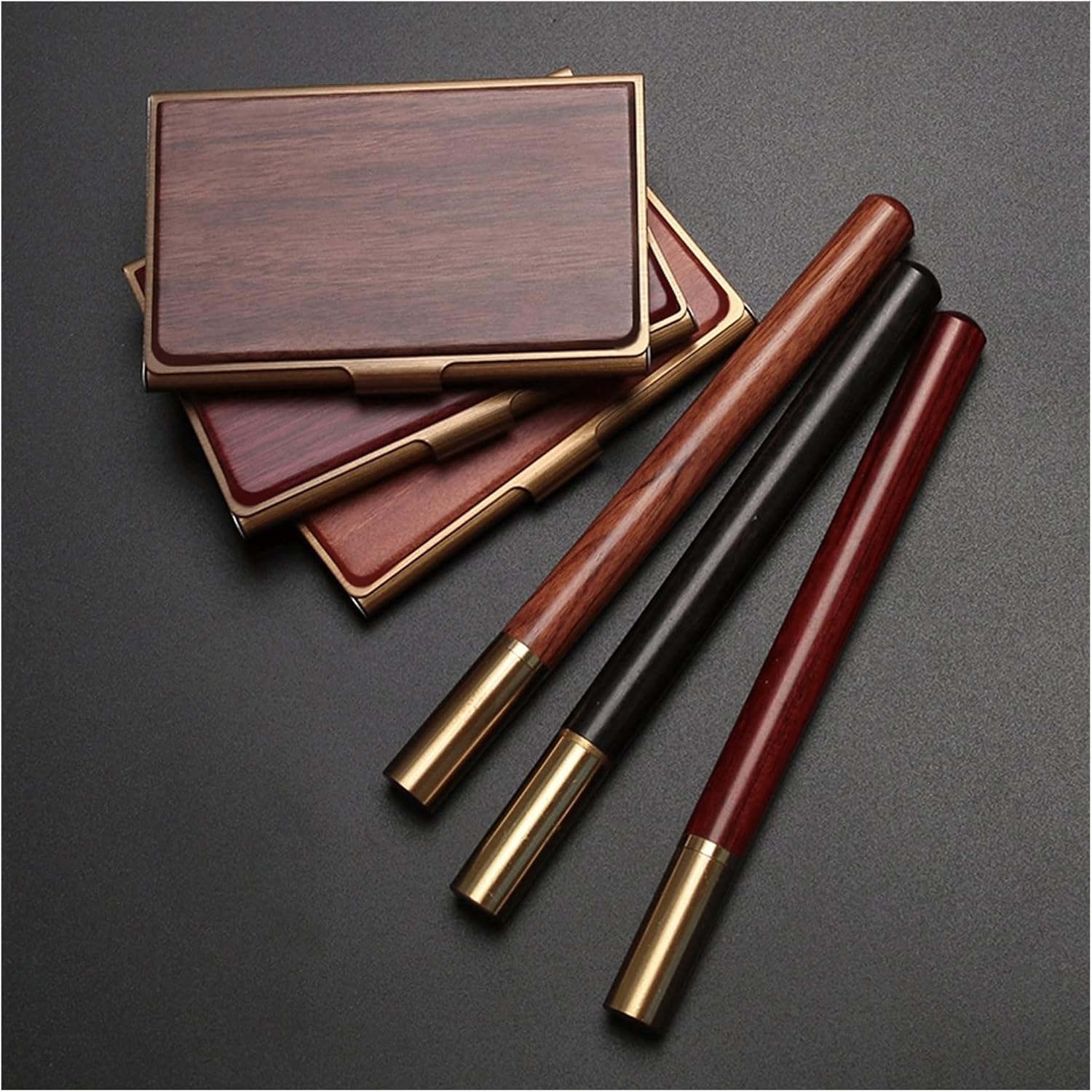 Business Card Holder Business Men's Business Card Holder Business Card Case Men and Women Portable Exquisite Portable Simple Card Storage Business Card Case Business Card Holder (Color : D)