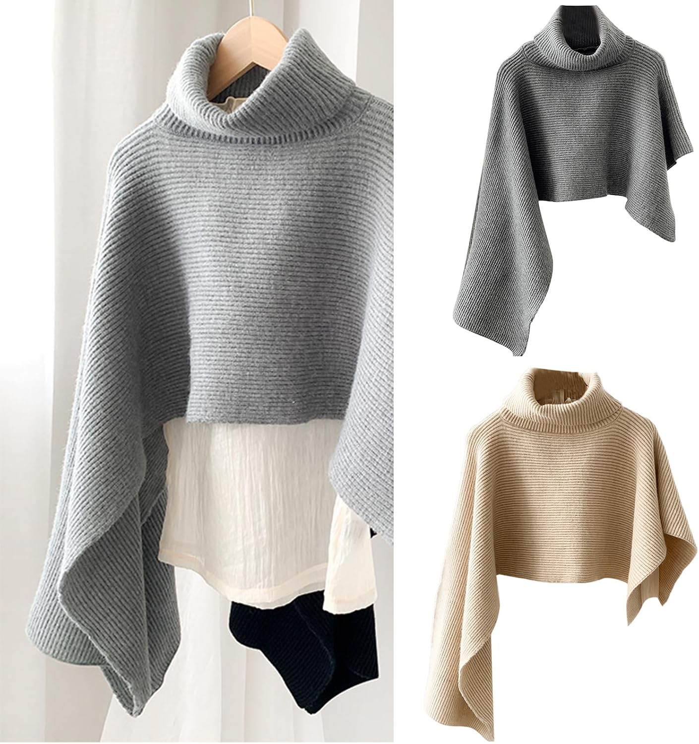 Shawl, Scarf Shawl For Women Winter False Collar Scarfs for Women Neck Wrap Unisex Turtleneck Collar Scarf