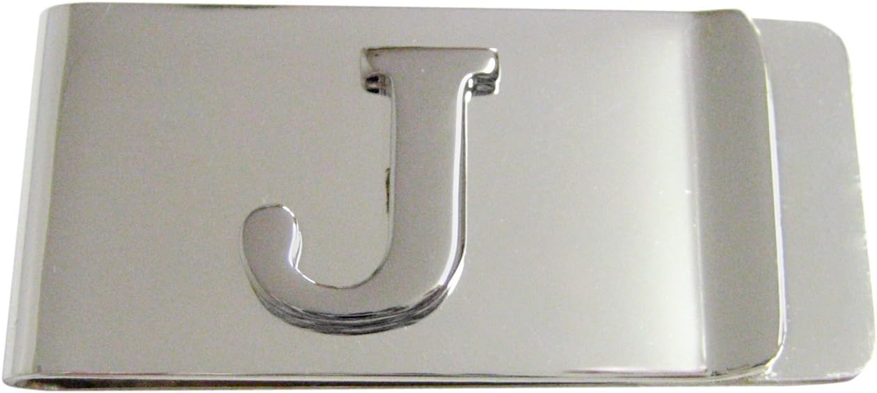 Kiola Designs Letter J Monogram Money Clip