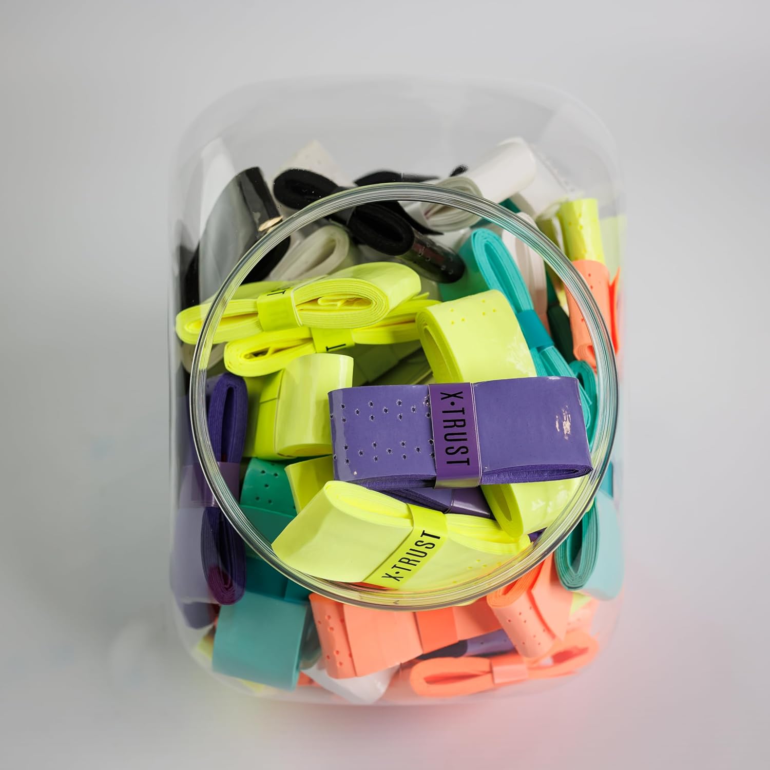 100 Overgrips | Perforated | Superior Comfort & Grip | Tennis, Padel, Pickleball, Badminton & Squash