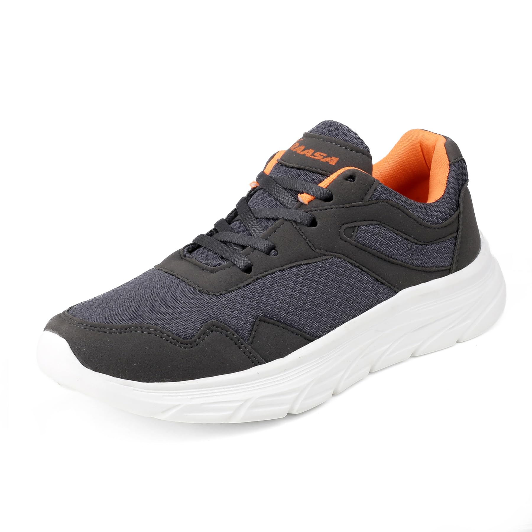 Kraasa TripStar Sports Shoes for Men | Latest Stylish Casual Sneakers for Men | Lace up Lightweight Shoes for Running, Walking, Gym, Trekking, Hiking & Party Running Shoes for Men Grey UK 8 (B0DFWRP7LT) Amazon Price History, Amazon Price Tracker