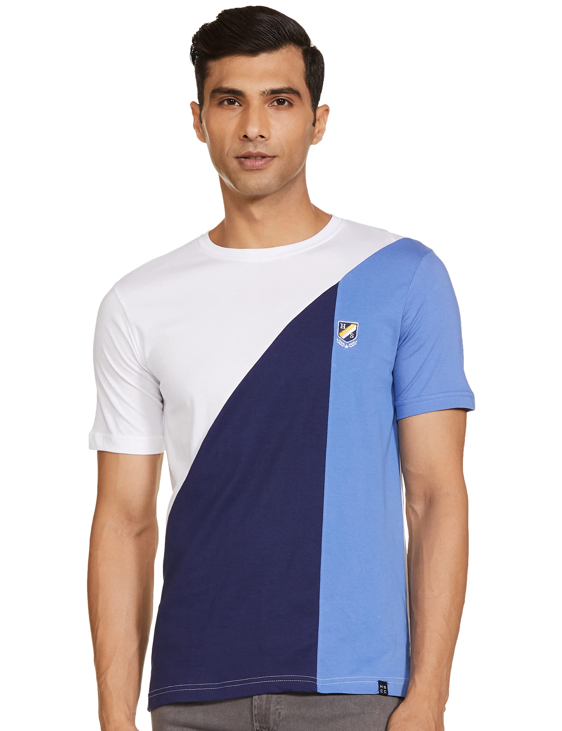 Men's Solid Regular T-Shirt
