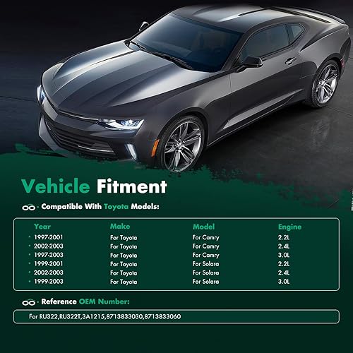 Miniatura 285 de SCITOO Resistencia de motor de ventilador HVAC para 2008-2013 para Chrysler 300/2008-2016 para Town & Country/2008-2010 para Dodge Charger/2008-2018