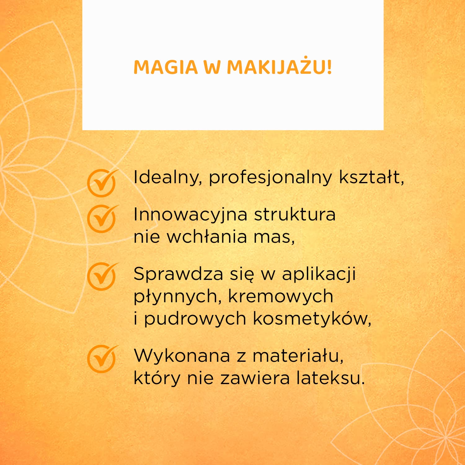 Eveline Cosmetics Gąbka do makijażu