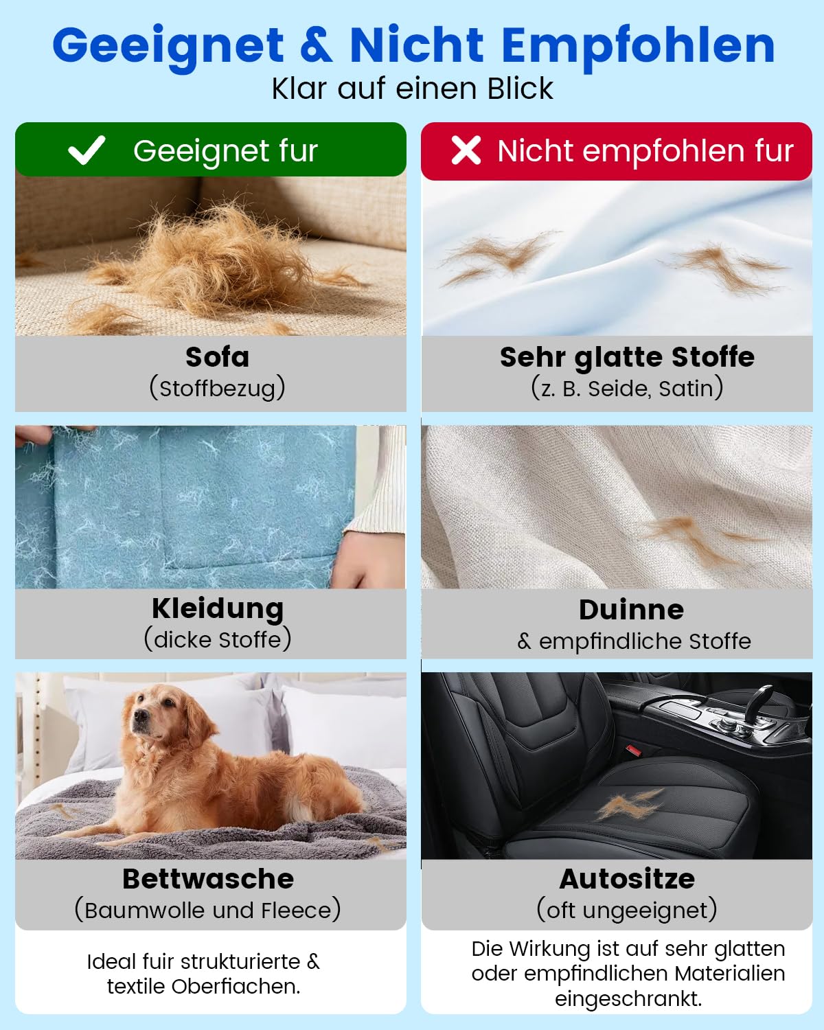 Magic Brush Rękawica do usuwania sierści zwierząt domowych, 2 sztuki, elektrostatyczne rękawice do usuwania sierści dla psów i kotów, Magic Brush Pure Path Pet Dog Cat Hair Remover do mebli