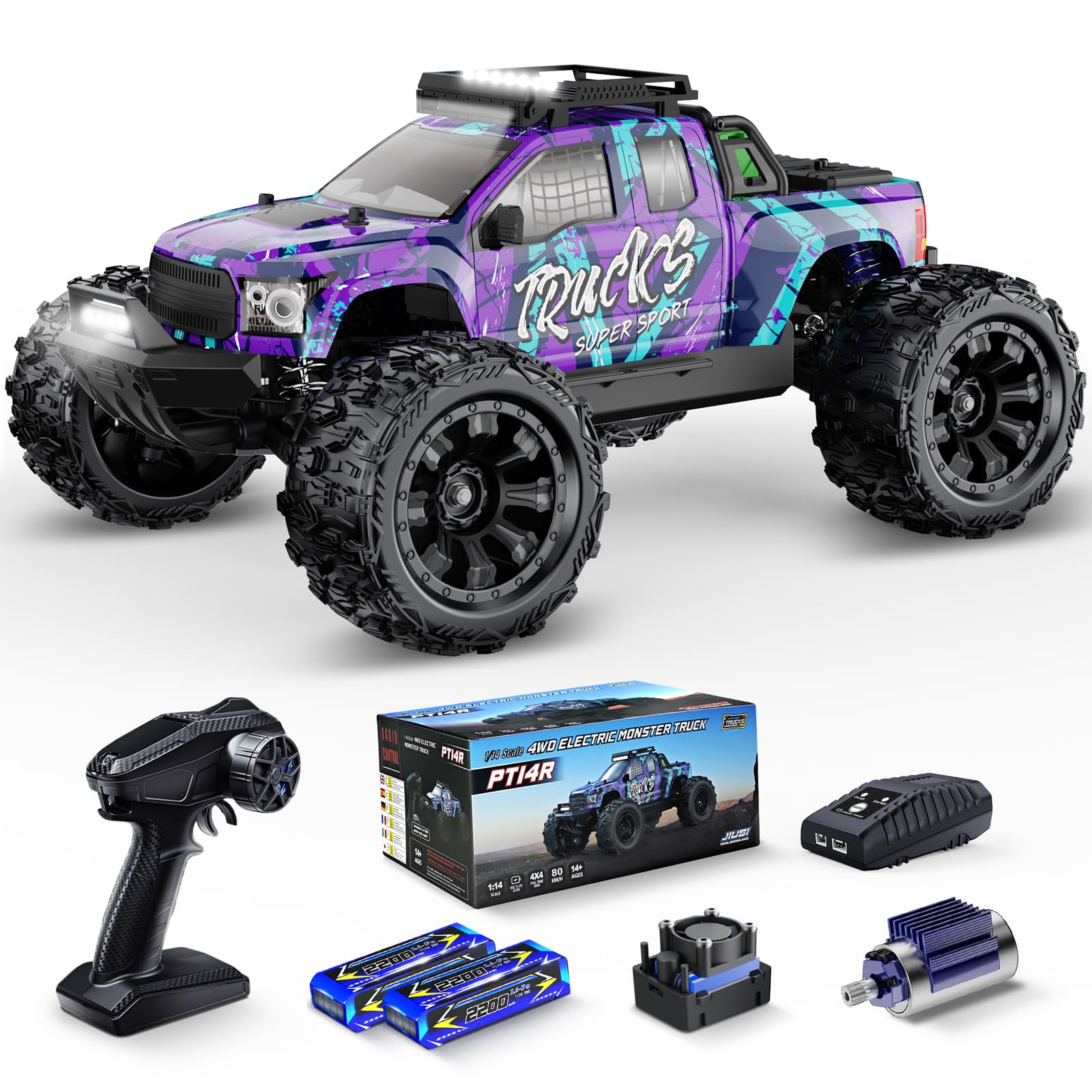 JIUSI RCPT14 1/14 Brushless RC Car