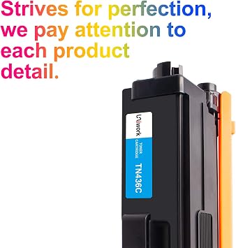 Uniwork Compatible Toner Cartridge Replacement for Brother TN436 TN 436 TN436BK TN433 use with MFC-L8900CDW HL-L8360CDW HL-L8260CDW MFC-L8610CDW MFC-L9570CDW HL-L9310CDW Printer Tray (4 Pack) | Replacement for TN 436 TN436BK to Use with MFC-L8900CDW HL-L8360CDW HL-L8260CDW MFC-L8610CDW MFC-L9570CDW HL-L9310CDW Printer