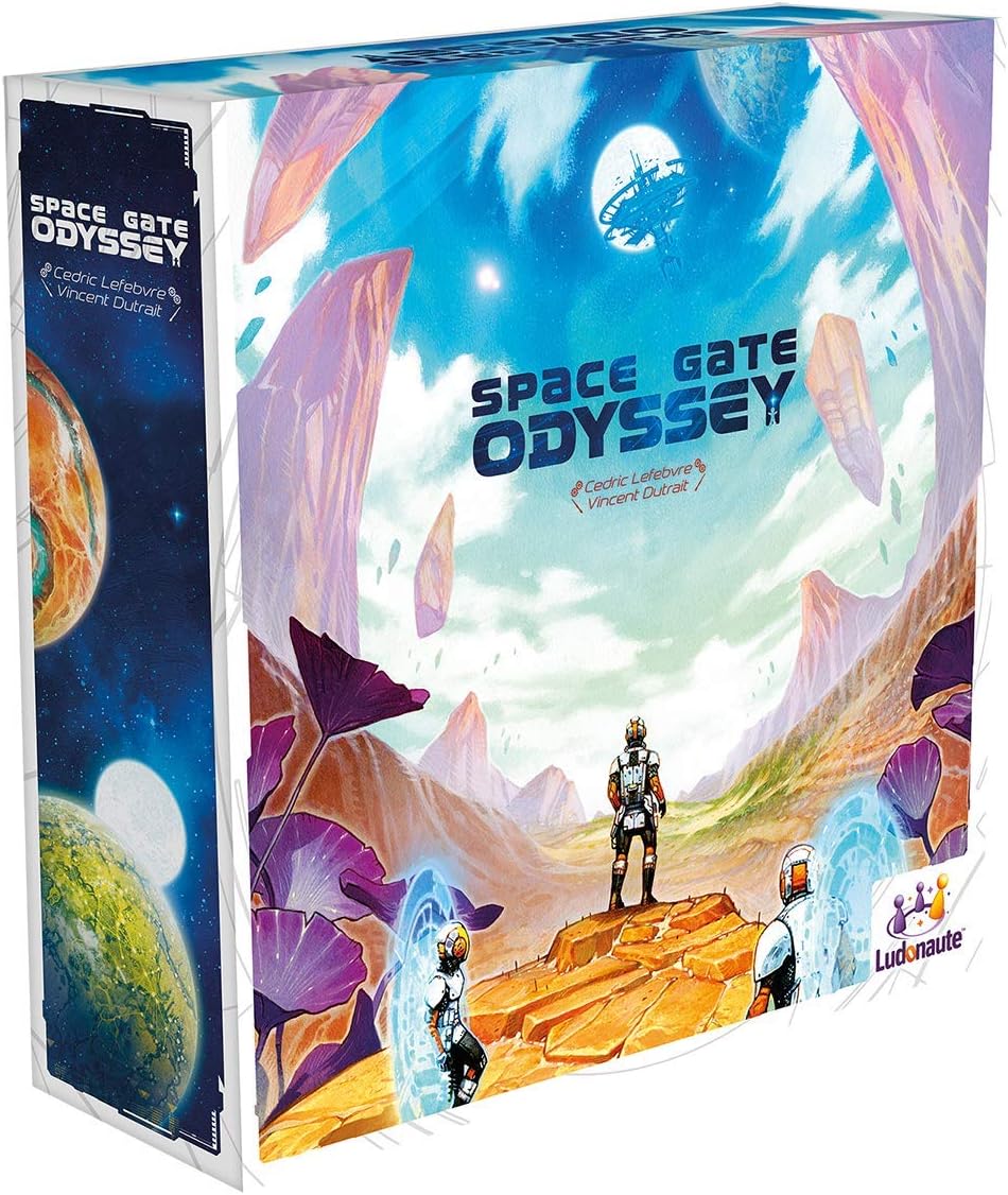 Space Gate Odyssey - Exoplanet Colonization Strategy Game! Adventure and Exploration Game for Kids & Adults, Ages 12+, 2-4 Players, 75-90 Min Playtime, Made by Ludonaute
