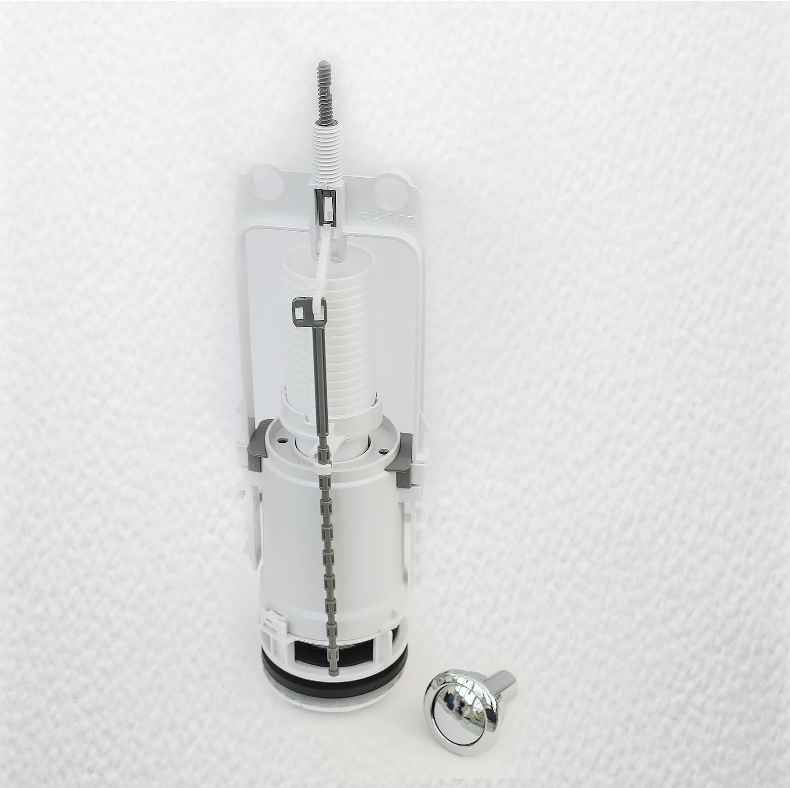 SIAMP Optima 49 Dual Flush Toilet Valve 32499910, White : Amazon.co.uk ...