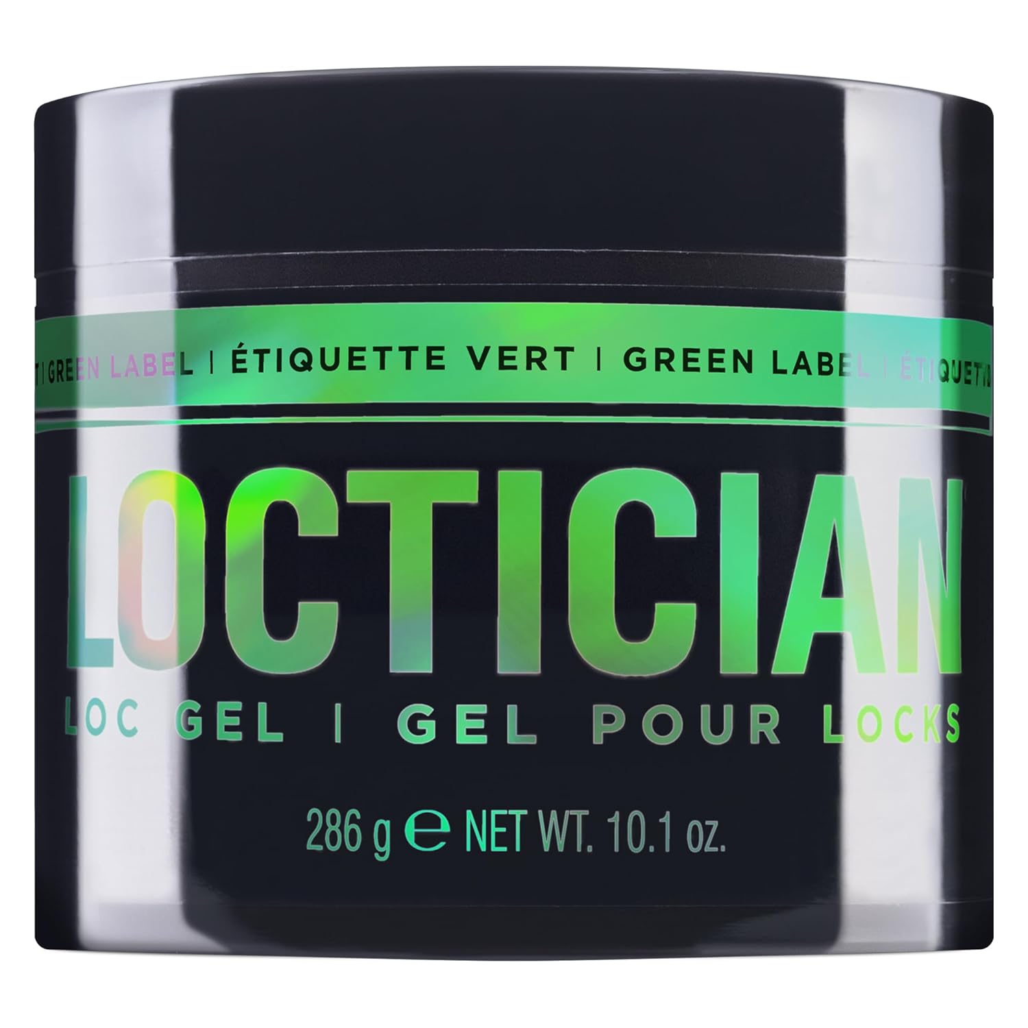 Style Factor LOCTICIAN Green Premium Pomade with Buriti & Avocado Oils Max Hold, Unscented, Clean, Expert Styling Gel for Locs, Twists, Braids for All Hair Types, 10.1 oz