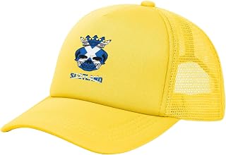 Adult Solid Color Mesh Baseball Cap, Breathable Adjustable Trucker Hat for Men & Women