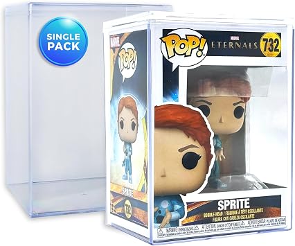 1 Hard Acrylic Funko Pop Protector Display Case 4", Stackable Display Case, Crystal Clear, 2.5mm Thick, Made in USA by Gary Plastic Packaging