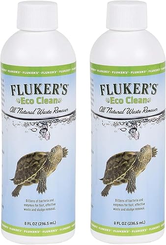 Eco Clean - Removedor de residuos de reptiles totalmente natural, 8 onzas (paquete de 2)