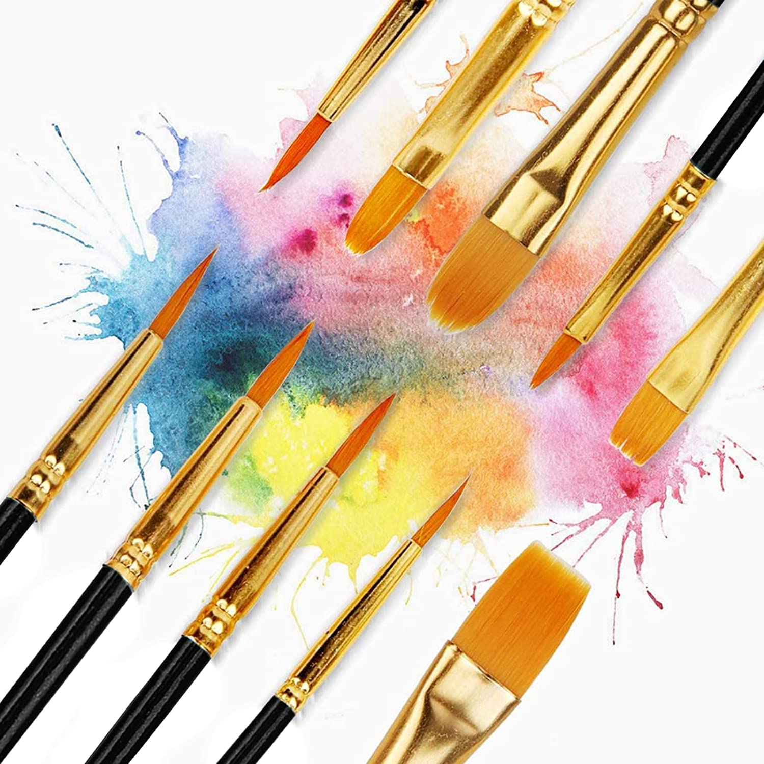Künstlerpinsel Für Aquarellfarben, 12 Stück, Vor Produktbild-Vorschau 10