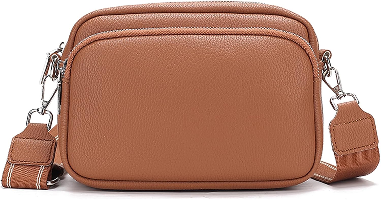 NICOLE & DORIS Ladies Crossbody Bags Small Cross Shoulder Bags Women Multi Pockets Satchel Bag