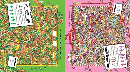 Where's Waldo?: The Great Speed Search: (A Hidden Object Activity Book that Lays Flat for Head-to-Head Competition with Friends & Family - a Perfect Gift for All Ages)