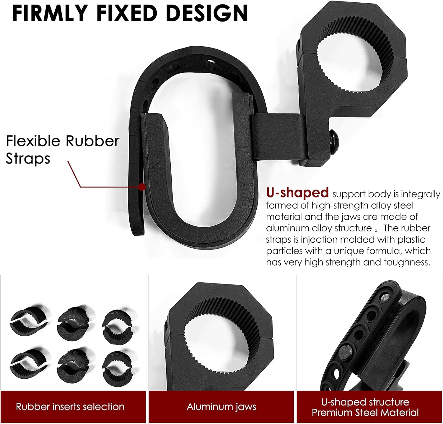 BZBMGMO UTV Gun Holder and Gun Rack (Full Metal Frame and Up to 4 Size Options), Fits for 1” 1.5” 1.75” 2” Snowmobile Can-Am Polaris RZR Ranger Kawasaki and Vehicles equipped with on-board roll cage : Automotive