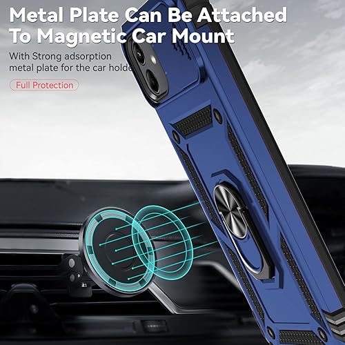 Miniatura 7 de Funda para Samsung Galaxy A04 con protector de pantalla de teléfono celular y cubierta trasera de cámara, resistente, a prueba de golpes, protección