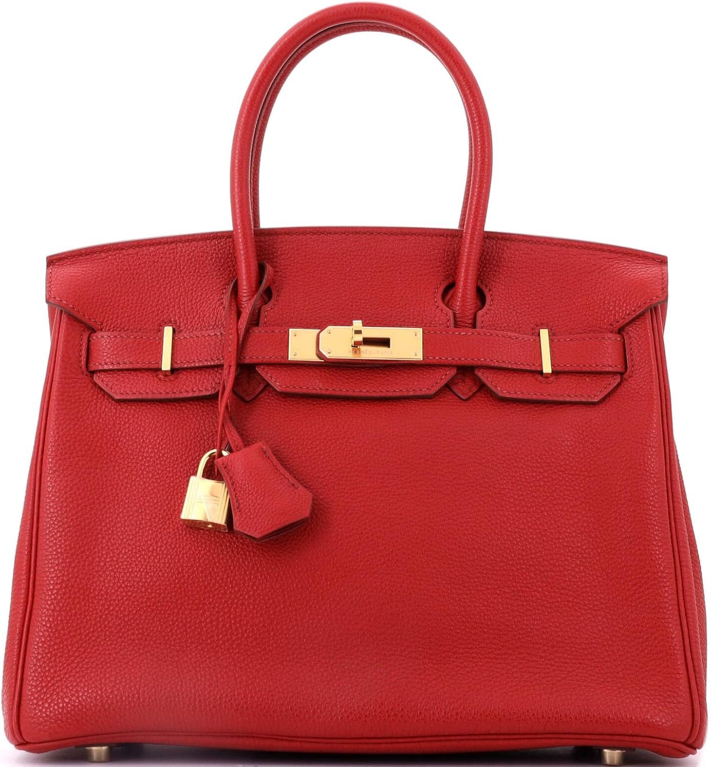 Hermès Birkin 30, Rouge Garance Togo Gold