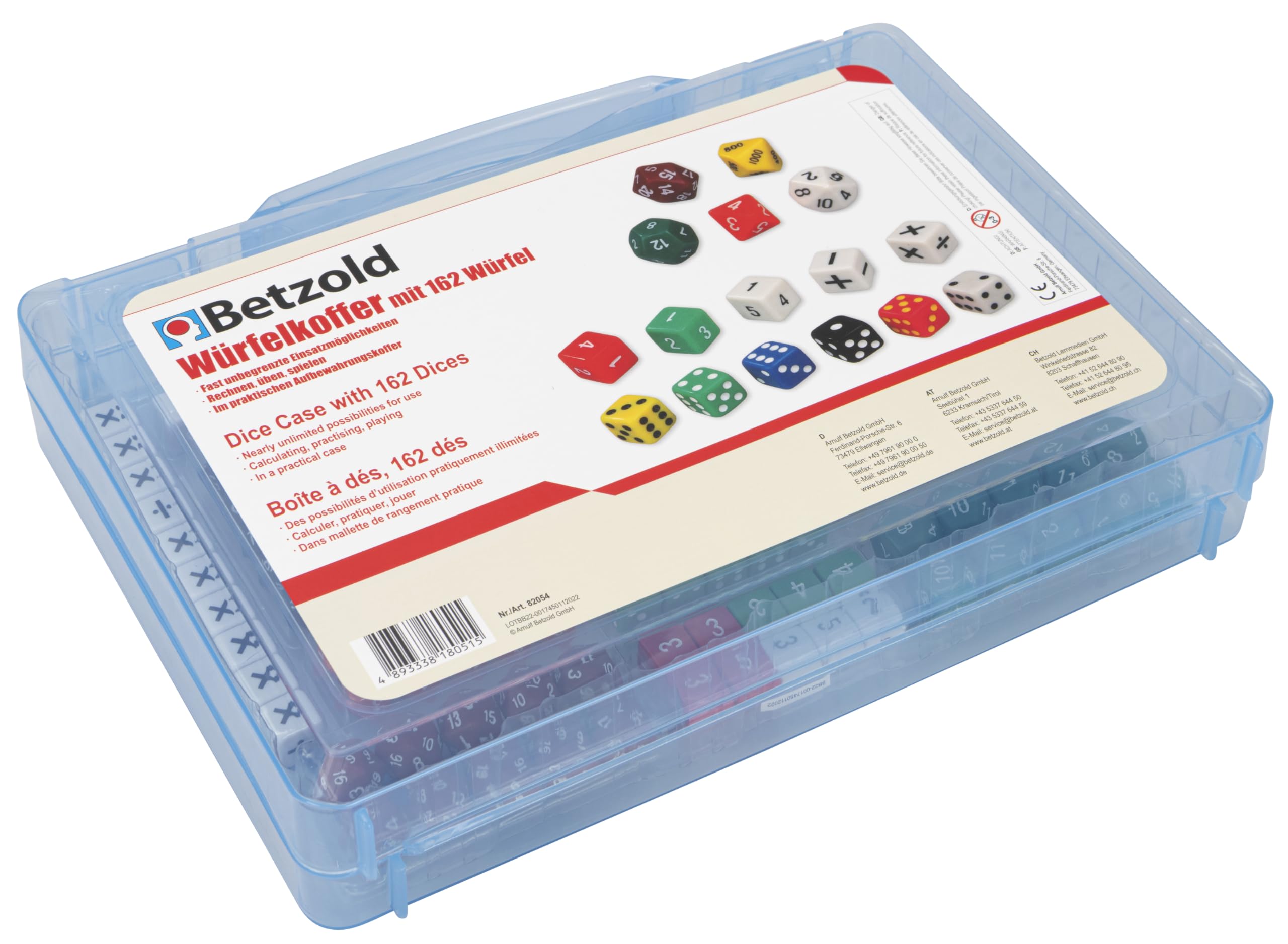 Edu Science Polyhedra Dice Set 75145