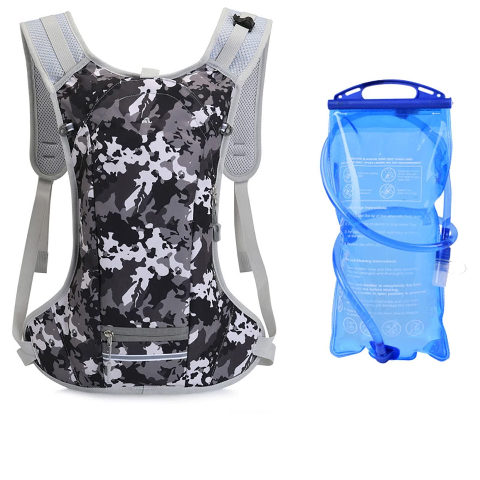 Sac d'hydratation vélo et running 6L imperméable respirant sac à dos jogging sport