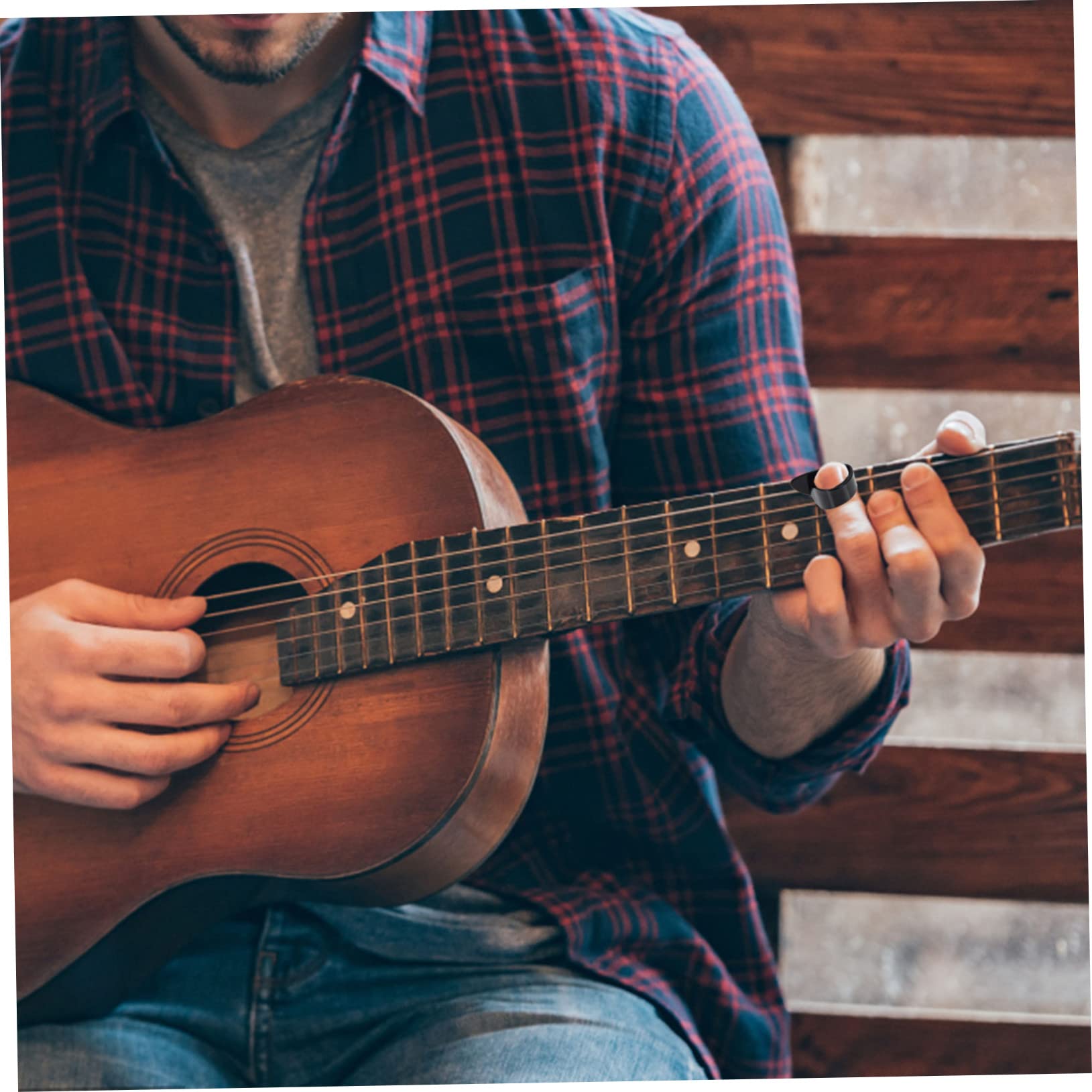 SUPVOX 3juegos Púas De Guitarra Ajustables Para Dedos Protección Cómoda y Práctica Para Guitarristas Adecuadas Para Guitarras Eléctricas Acústicas y Clásicas De Accesorios